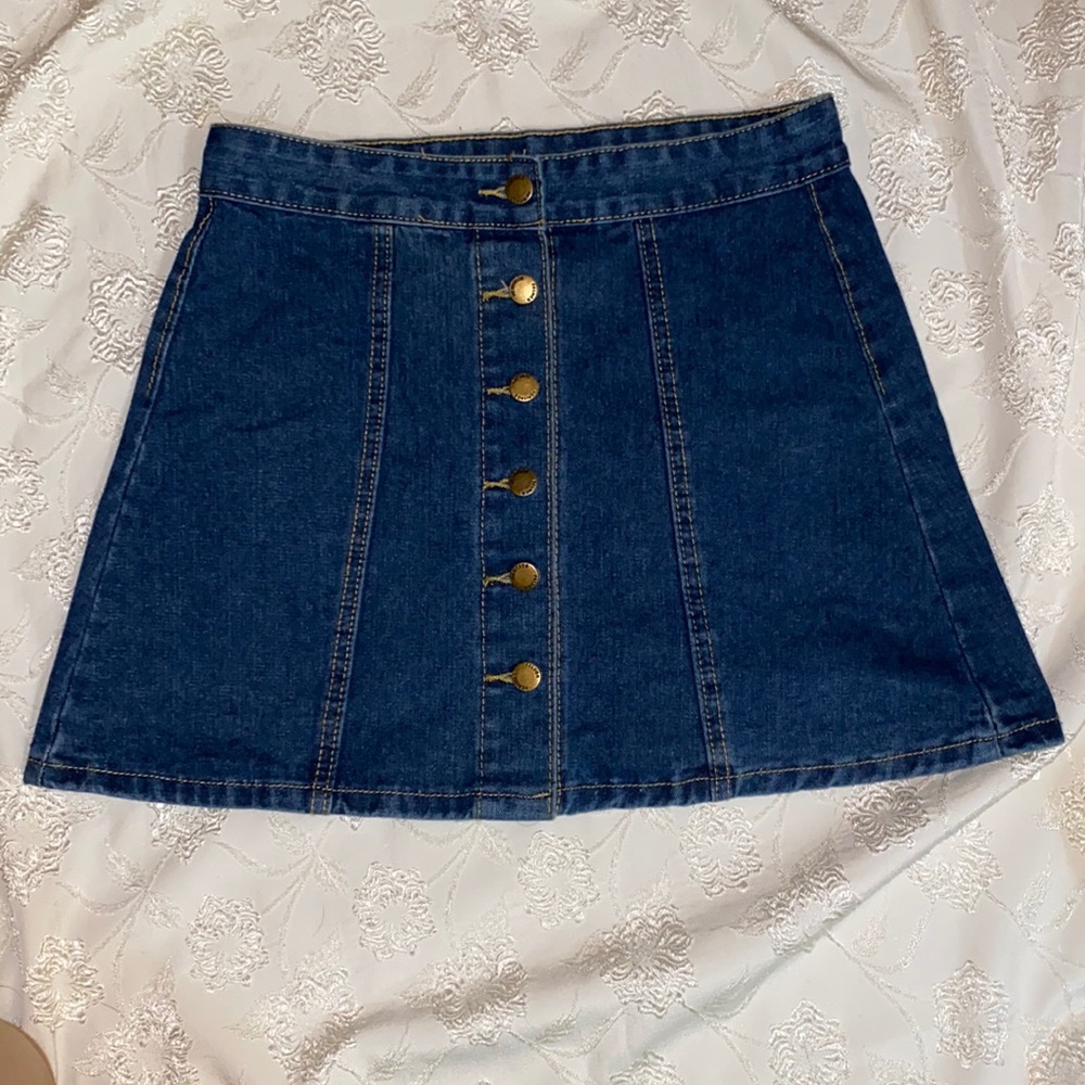 Denim Skirt